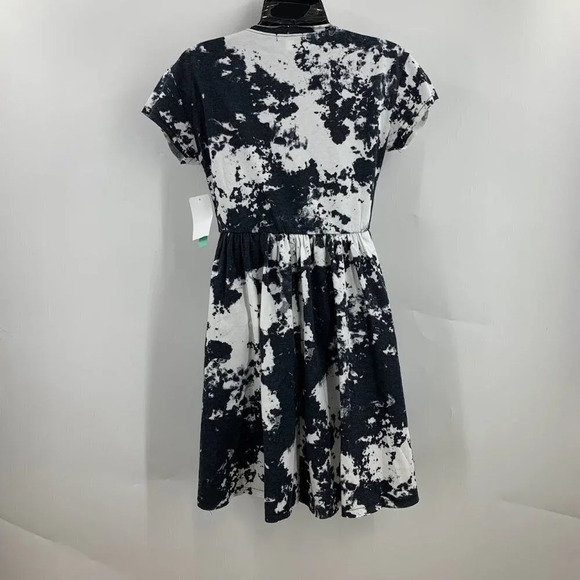 Abound Women's Short Cap Sleeve Raw Edge Crew‎ Neck T Shirt Mini Dress SZ XS NWT - Picture 2 of 11